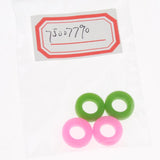 Maxbell Maxbell 2 Pairs Anti Slip Silicone Ear Hooks Holder for Glasses Green Pink