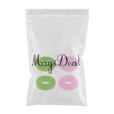 Maxbell Maxbell 2 Pairs Anti Slip Silicone Ear Hooks Holder for Glasses Green Pink