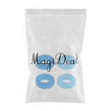 Maxbell Maxbell 2 Pairs Anti Slip Silicone Ear Hooks Holder for Glasses Dark Blue Light Blue