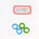 Maxbell Maxbell 2 Pairs Anti Slip Silicone Ear Hooks Holder for Glasses Green Light Blue