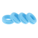 Maxbell Maxbell 2 Pairs Anti Slip Silicone Ear Hooks Holder for Glasses Light Blue