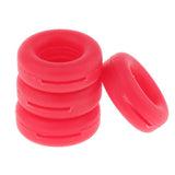 Maxbell Maxbell 2 Pairs Anti Slip Silicone Ear Hooks Holder for Glasses Red
