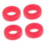 Maxbell Maxbell 2 Pairs Anti Slip Silicone Ear Hooks Holder for Glasses Red