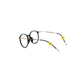 Maxbell Maxbell 2 Pairs Anti Slip Silicone Ear Hooks Holder for Glasses Yellow Dark Blue