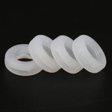 Maxbell Maxbell 2 Pairs Anti Slip Silicone Ear Hooks Holder for Glasses White