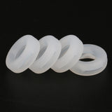Maxbell Maxbell 2 Pairs Anti Slip Silicone Ear Hooks Holder for Glasses White