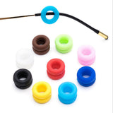 Maxbell Maxbell 2 Pairs Anti Slip Silicone Ear Hooks Holder for Glasses White