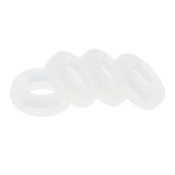 Maxbell Maxbell 2 Pairs Anti Slip Silicone Ear Hooks Holder for Glasses White