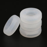 Maxbell Maxbell 2 Pairs Anti Slip Silicone Ear Hooks Holder for Glasses White