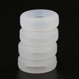 Maxbell Maxbell 2 Pairs Anti Slip Silicone Ear Hooks Holder for Glasses White