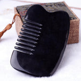 Maxbell Maxbell Thicken Eight Tooth Scrapping Massage Comb Body SPA fo Hair Beard Moustache