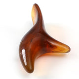 Maxbell Maxbell Triangle Shaped Handheld Scraping Acupuncture Foot Massage Stick Tool Amber