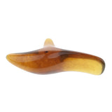 Maxbell Maxbell Triangle Shaped Handheld Scraping Acupuncture Foot Massage Stick Tool Amber