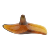 Maxbell Maxbell Triangle Shaped Handheld Scraping Acupuncture Foot Massage Stick Tool Amber