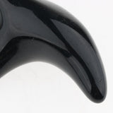 Maxbell Maxbell Triangle Shaped Handheld Scraping Acupuncture Foot Massage Stick Tool Black