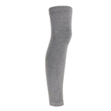 Maxbell Maxbell 1 Pair Women Winter Over Knee Footless Socks Leg Warmer Sleeves  Gray