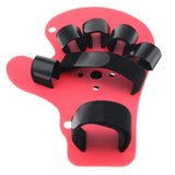 Maxbell Maxbell Finger Orthotics Fingerboard Splint Brace Hand Wrist Training Support Red