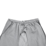 Maxbell Maxbell Incontinence Bedridden Patients Cloth Open Crotch Trouser Pants Gray M