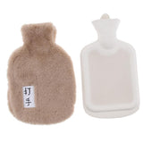 Maxbell Maxbell 1L Rubber Hot Warm Water Bottle Thicker Warmer Bag with Cover Coffee