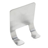 Maxbell Maxbell Stainless Steel Razor Holder Rack Adhesive Shaver Double Hook Hanger Stand