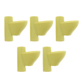 Maxbell Maxbell 5Pcs Silicone Pencil Grip Writing Posture Correction Training Tool Yellow