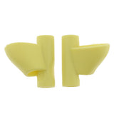 Maxbell Maxbell 5Pcs Silicone Pencil Grip Writing Posture Correction Training Tool Yellow