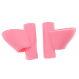 Maxbell Maxbell 5Pcs Silicone Pencil Grip Writing Posture Correction Training Tool Pink