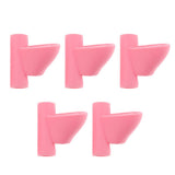 Maxbell Maxbell 5Pcs Silicone Pencil Grip Writing Posture Correction Training Tool Pink