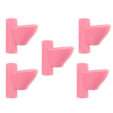 Maxbell Maxbell 5Pcs Silicone Pencil Grip Writing Posture Correction Training Tool Pink