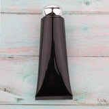 Maxbell Maxbell 5pcs Refillable Empty Tube Cream Lotion Facial Cleanser Bottles Black Silver