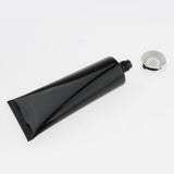 Maxbell Maxbell 5pcs Refillable Empty Tube Cream Lotion Facial Cleanser Bottles Black Silver