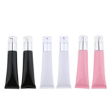 Maxbell Maxbell 2 Pieces Refillable Empty Pump Bottle Makeup Cream Foundation Tube Black