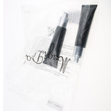 Maxbell Maxbell 2 Pieces Refillable Empty Pump Bottle Makeup Cream Foundation Tube Black