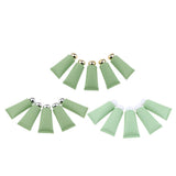 Maxbell Maxbell 5 Pieces Empty Tube Bottles for Cream Lotion Facial Cleanser Green Gold