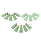 Maxbell Maxbell 5 Pieces Empty Tube Bottles for Cream Lotion Facial Cleanser Green Gold