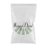 Maxbell Maxbell 5 Pieces Empty Tube Bottles for Cream Lotion Facial Cleanser Green Gold