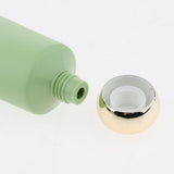 Maxbell Maxbell 5 Pieces Empty Tube Bottles for Cream Lotion Facial Cleanser Green Gold