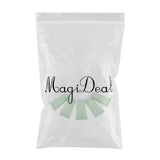 Maxbell Maxbell 5 Pieces Empty Tube Bottles for Cream Lotion Facial Cleanser Green White