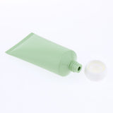Maxbell Maxbell 5 Pieces Empty Tube Bottles for Cream Lotion Facial Cleanser Green White