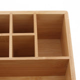 Maxbell Maxbell Wood Makeup Storage Organizer Cosmetic Storage Box For Neat Countertop 02