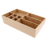 Maxbell Maxbell Wood Makeup Storage Organizer Cosmetic Storage Box For Neat Countertop 02