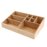 Maxbell Maxbell Wood Makeup Storage Organizer Cosmetic Storage Box For Neat Countertop 02