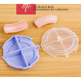 Maxbell Maxbell Travel Portable Mini Dispenser Case Pill Box Tablet Organizer Holder Brown