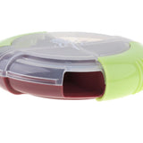 Maxbell Maxbell Travel Portable Mini Dispenser Case Pill Box Tablet Organizer Holder Brown