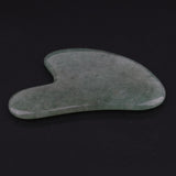 Maxbell Maxbell Natural Jade Guasha Board Chinese Traditional Scraping Massage Tool Green