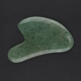 Maxbell Maxbell Natural Jade Guasha Board Chinese Traditional Scraping Massage Tool Green