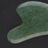 Maxbell Maxbell Natural Jade Guasha Board Chinese Traditional Scraping Massage Tool Green