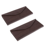 Maxbell Maxbell 2pcs Hard Eyeglasses Box Sunglasses Spectacles Protector Case Dark