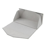 Maxbell Maxbell 2pcs Hard Eyeglasses Box Sunglasses Spectacles Protector Case Gray