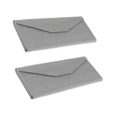 Maxbell Maxbell 2pcs Hard Eyeglasses Box Sunglasses Spectacles Protector Case Gray